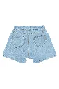 TN6830 - TNSamantha Regular Fit Denim Shorts - Light blue denim - Extra 1.webp
