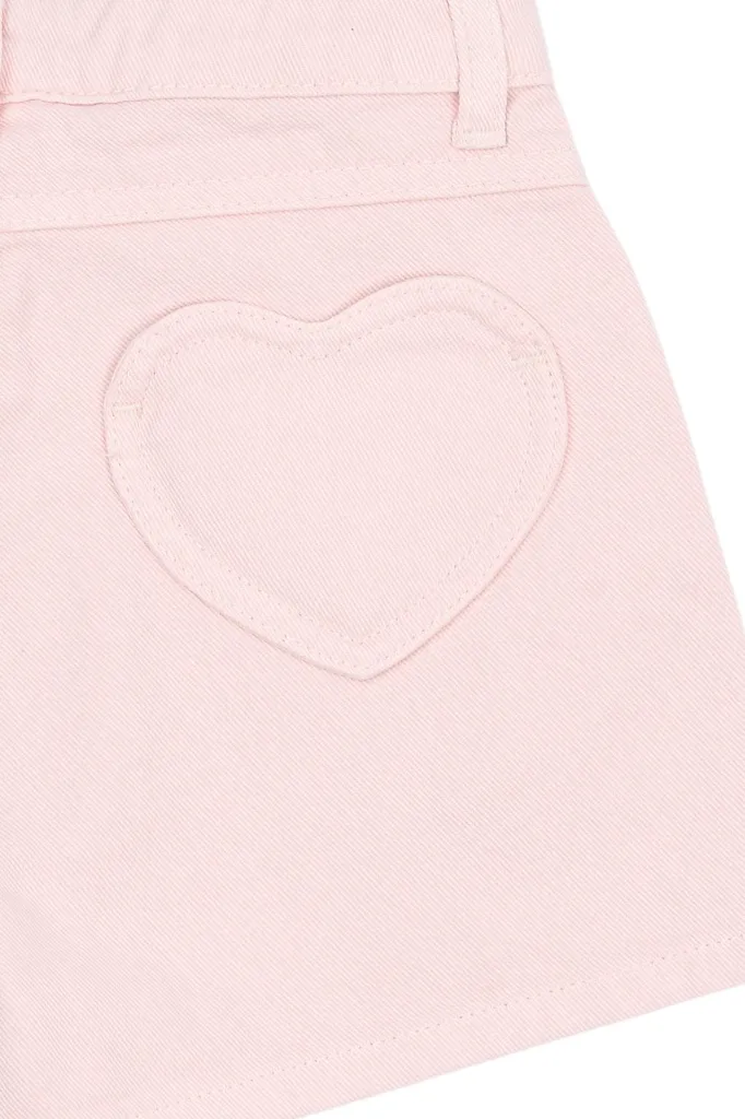 TN6830 - TNSamantha Regular Fit Denim Shorts - Light Lilac - Extra 2.webp