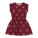 JUBEL ROBE BORDEAUX AOP - SALSA SUNSET 122
