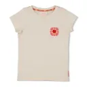 JUBEL T-SHIRT BLANC KC CROCHET - SALSA SUNSET 98