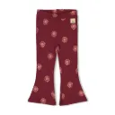 JUBEL PANTALON BORDEAUX FLARE - SALSA SUNSET 104