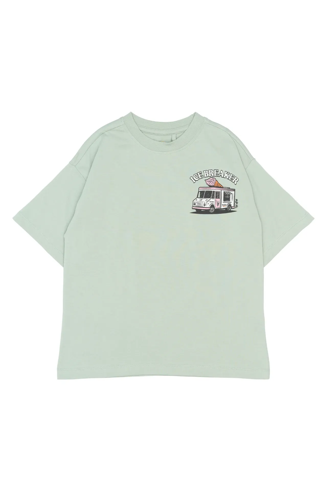 TN 6906 BOYS T-SHIRT MC VERT D'EAU 7/8