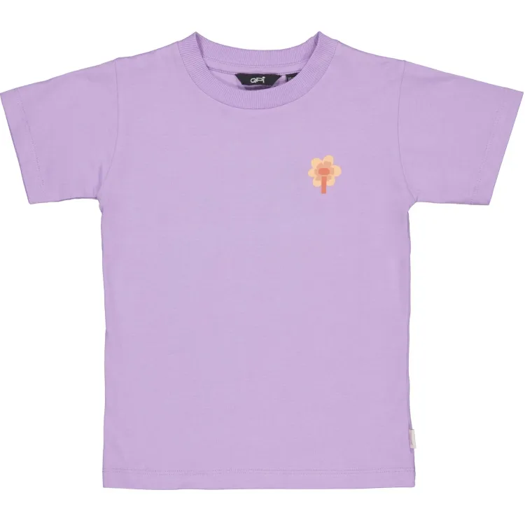 QPI GIRLS T-SHIRT MC PURPLE 134/140 QS26 DEBORAH