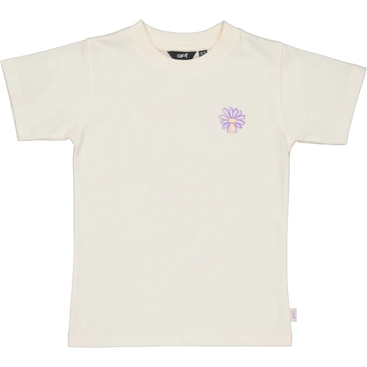QPI GIRLS T-SHIRT MC BLANC 122/128 QS26 DELILAH
