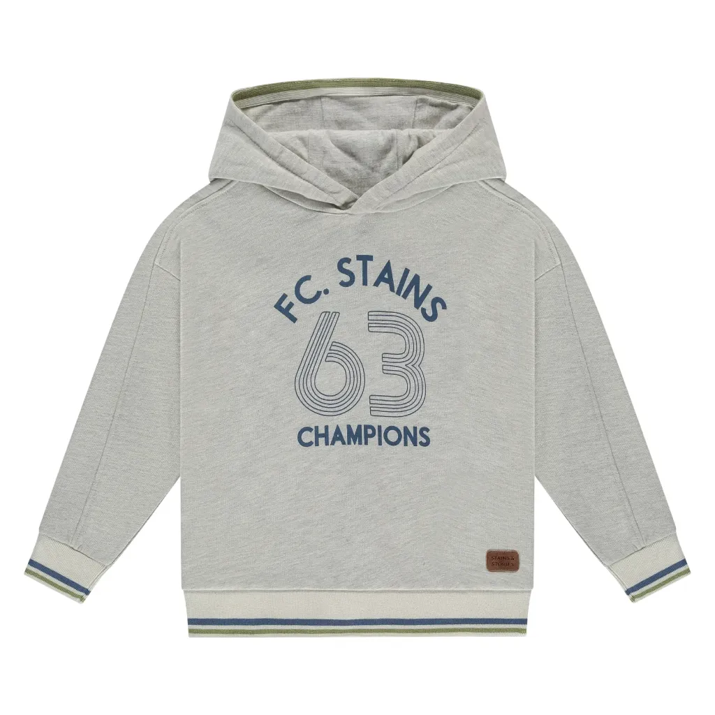 S&S BOYS SWEAT A CAPUCHE GRIS CLAIR 104 SSA26207425