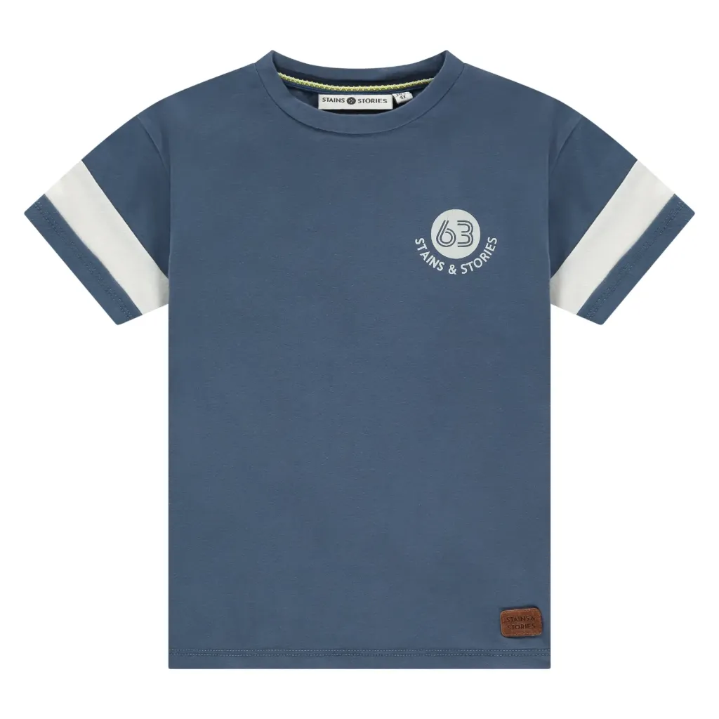 S&S BOYS T-SHIRT CM BLEU 116 SSA26207631