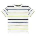 S&S BOYS T-SHIRT A LIGNES CM BLANC KC 116 SSA26207633