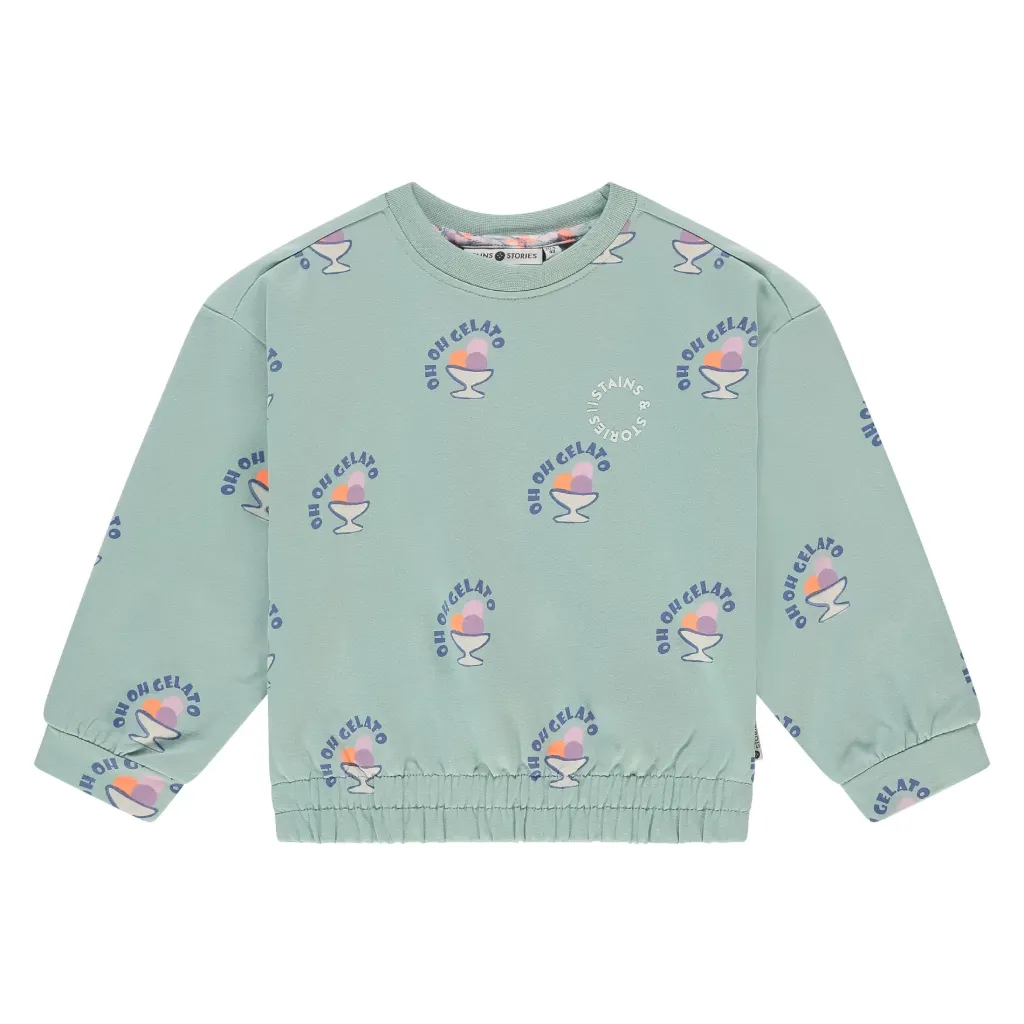 S&S GIRLS SWEAT MENTHE 110 SSA26208422