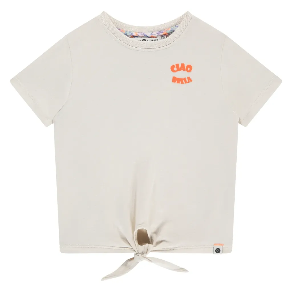 S&S GIRLS T-SHIRT CM IVOIRE 140 SSA26208622