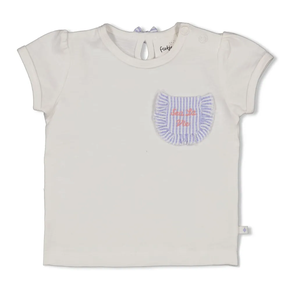 FEETJE - GIRLS T-SHIRT BLANC KC - SEA LA VIE 68