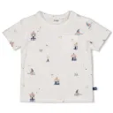FEETJE - BOYS T-SHIRT BLANC KC AOP - SEASIDE HAPPINESS 86