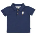 FEETJE - BOYS POLO INDIGO - SEASIDE HAPPINESS 74