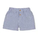 FEETJE - BOYS SHORT BLEU A LIGNES  - SEASIDE HAPPINESS 80