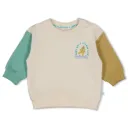 FEETJE - BOYS SWEAT BLANC KC - LAZY DAYS 80