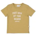 FEETJE - BOYS T-SHIRT OCRE - LAZY DAYS 62