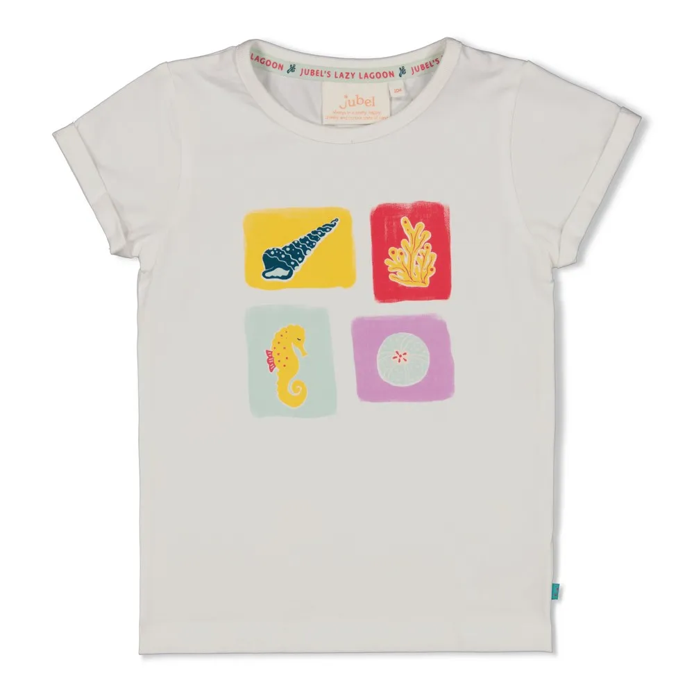 JUBEL T-SHIRT BLANC - LAZY LAGOON 92