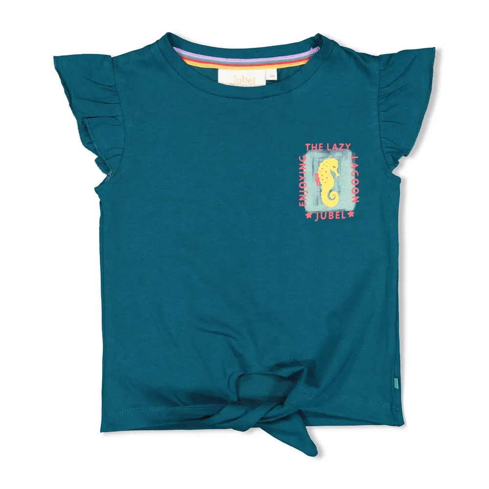 JUBEL T-SHIRT PETROL - LAZY LAGOON 116