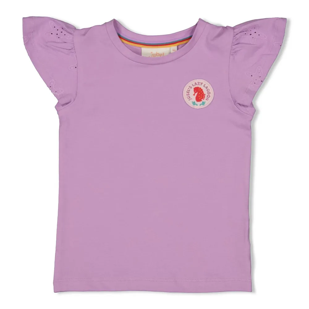 JUBEL T-SHIRT VIOLET - LAZY LAGOON 98