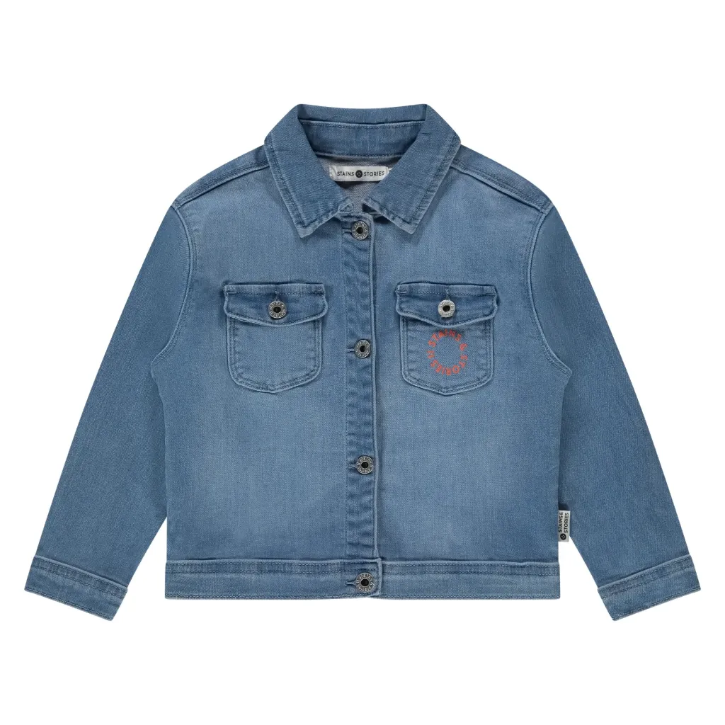 S&S GIRLS VESTE JEANS 104 SSA26208120