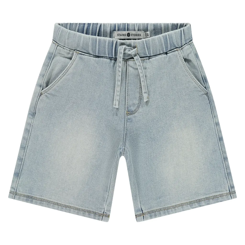 S&S BOYS SHORT JEANS BLUE DENIM 116 SSA26307258