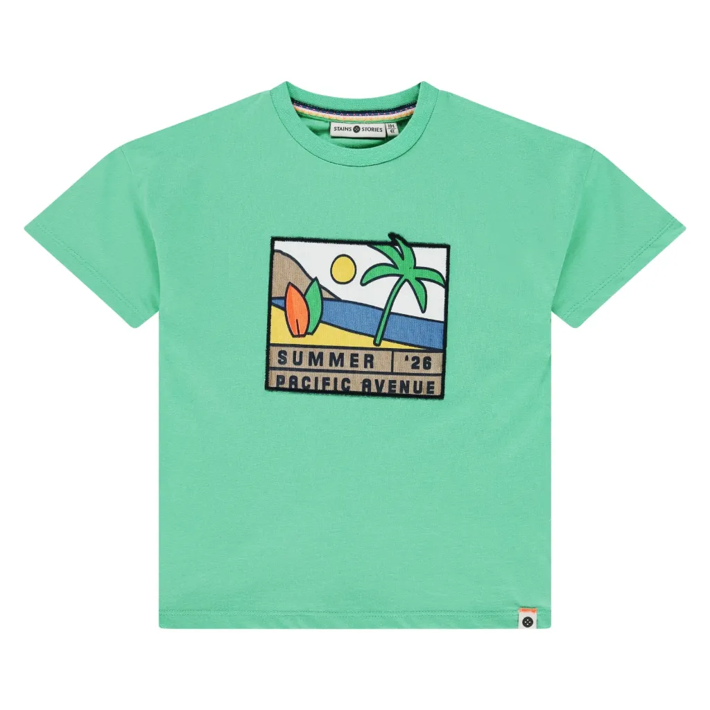 S&S BOYS T-SHIRT CM EMERAUDE 110 SSA26307651