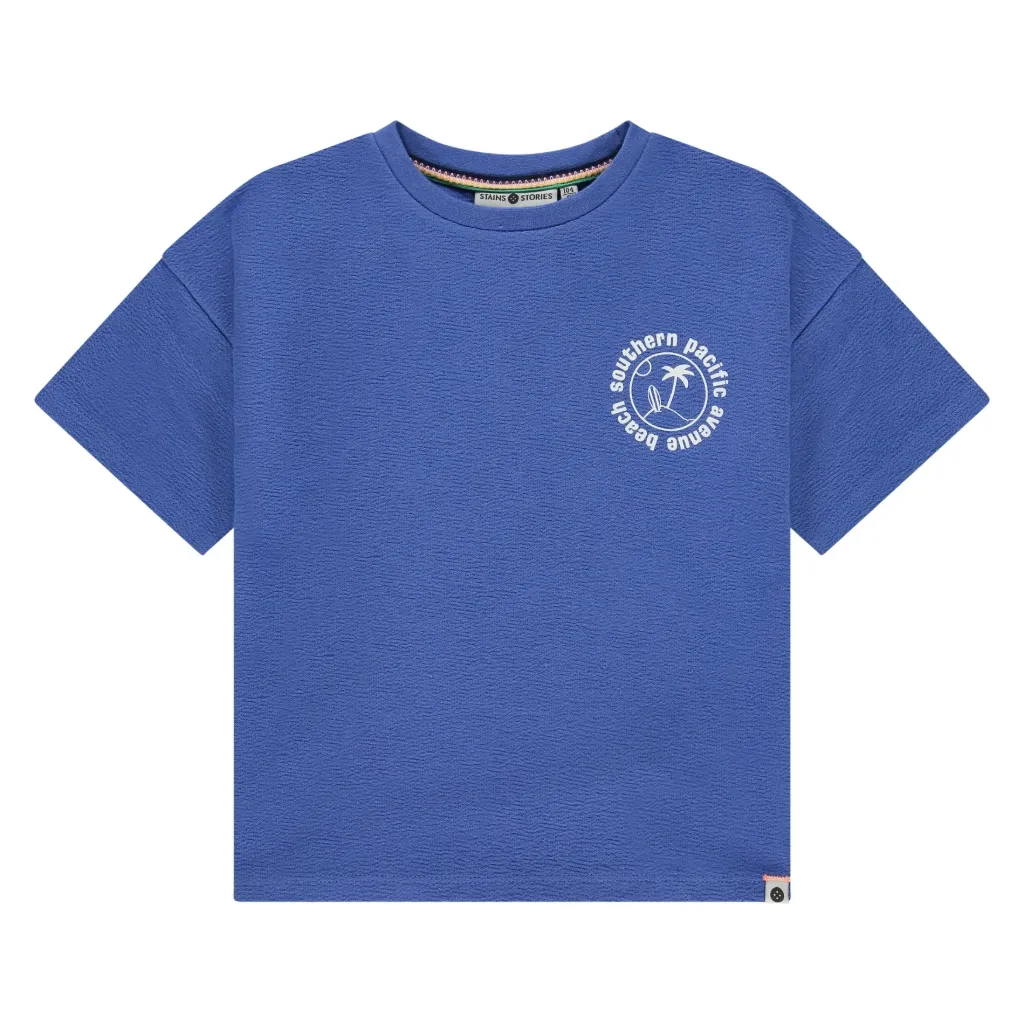 S&S BOYS T-SHIRT CM ROYAL 140 SSA26307653