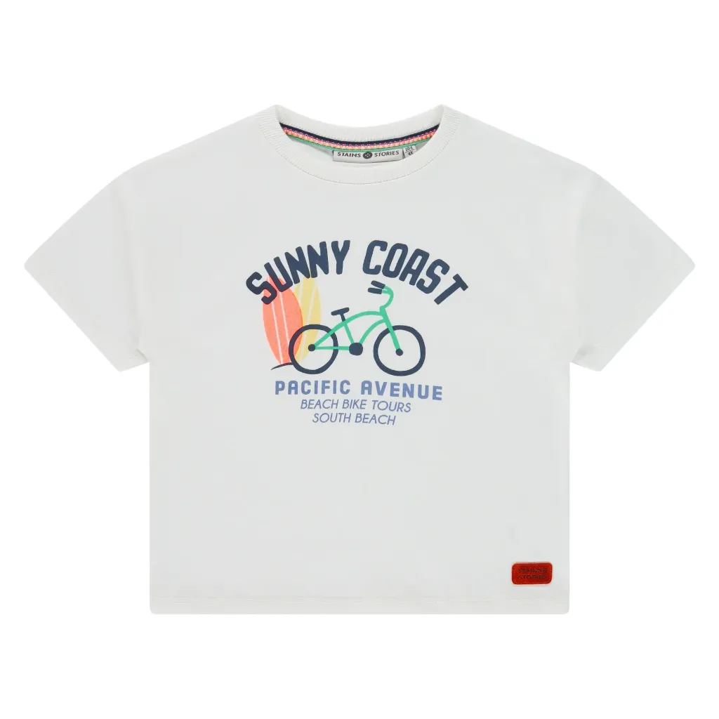 S&S BOYS T-SHIRT CM BLANC 140 SSA26307657