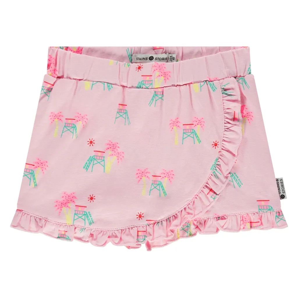 S&S GIRLS SHORT BLUSH 116 SSA26308252