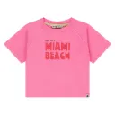 S&S GIRLS T-SHIRT ROSE NEON 122 SSA26308658