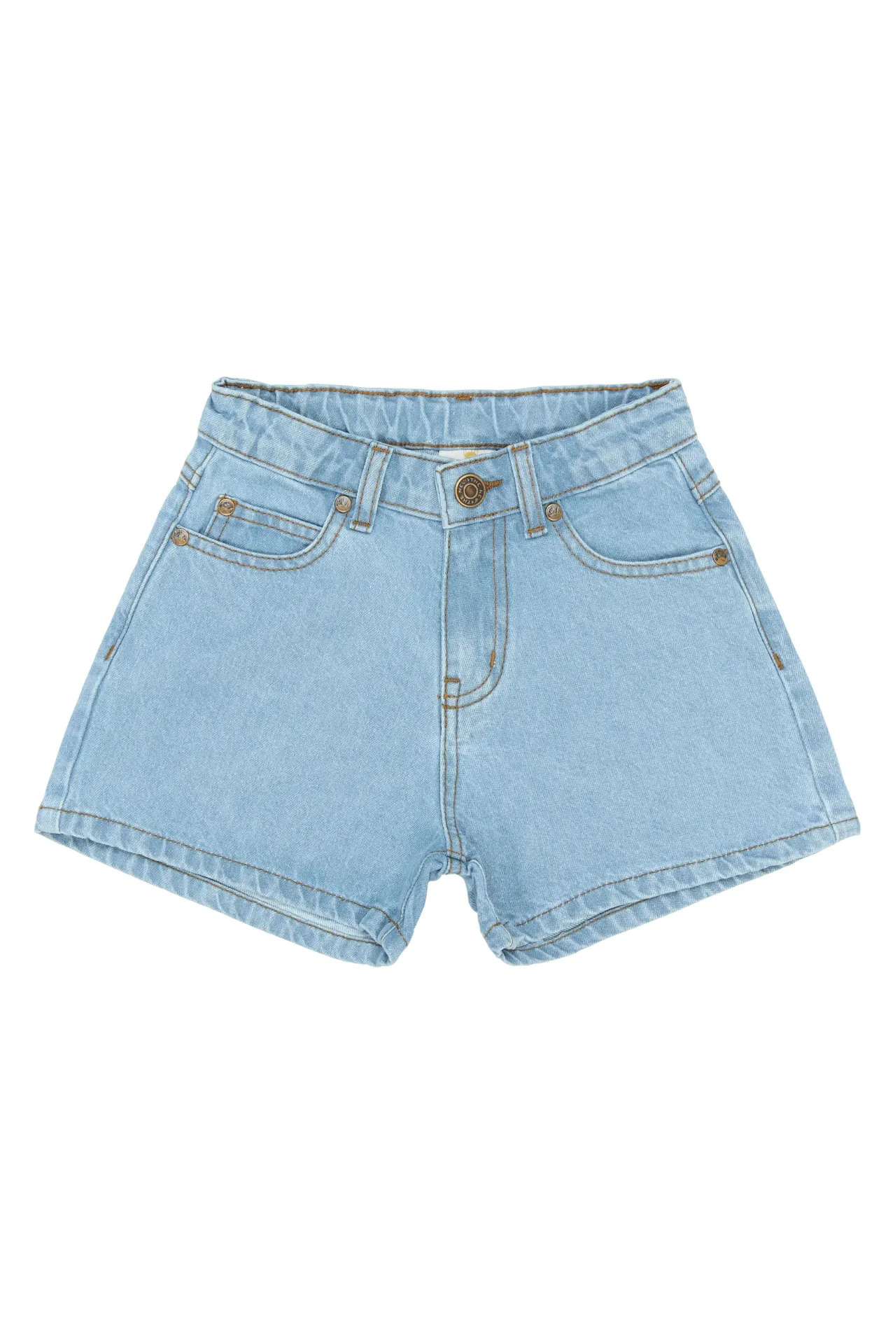 TN 6830 GIRLS SHORT BLUE DENIM 5