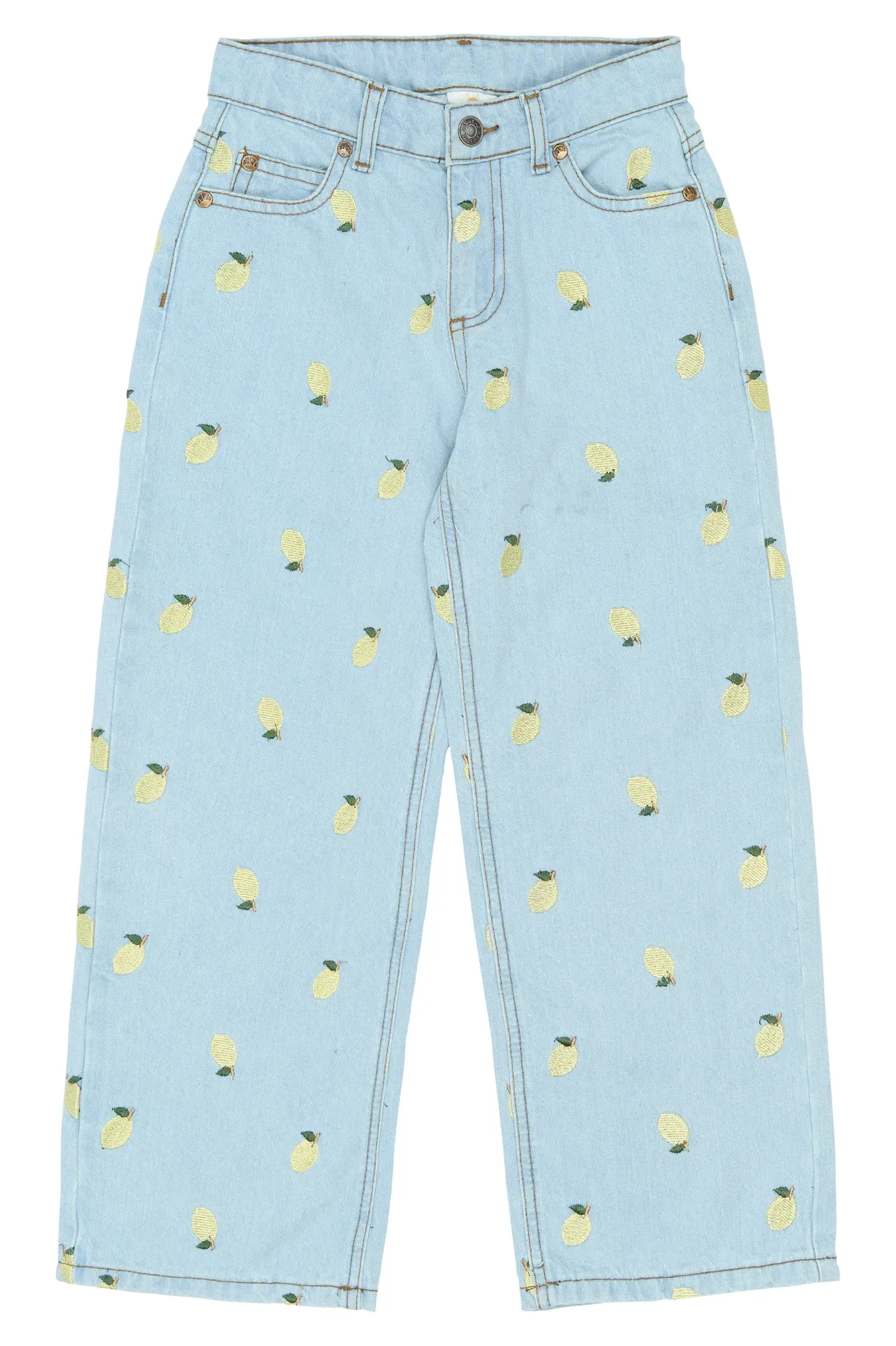 TN 6838 GIRLS JEANS BLUE DENIM 5