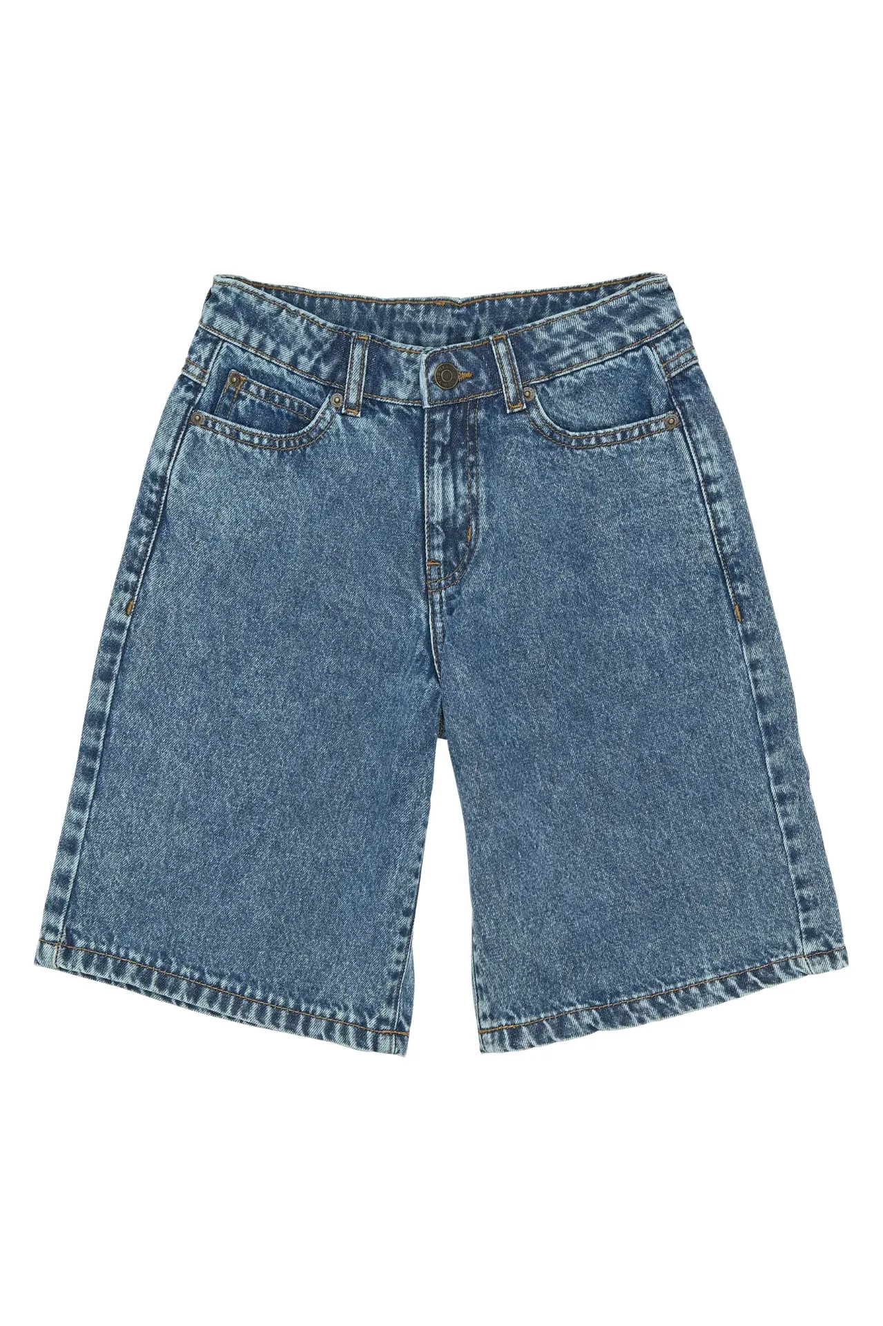 TN 6951 BOYS SHORT BLUE DENIM 4