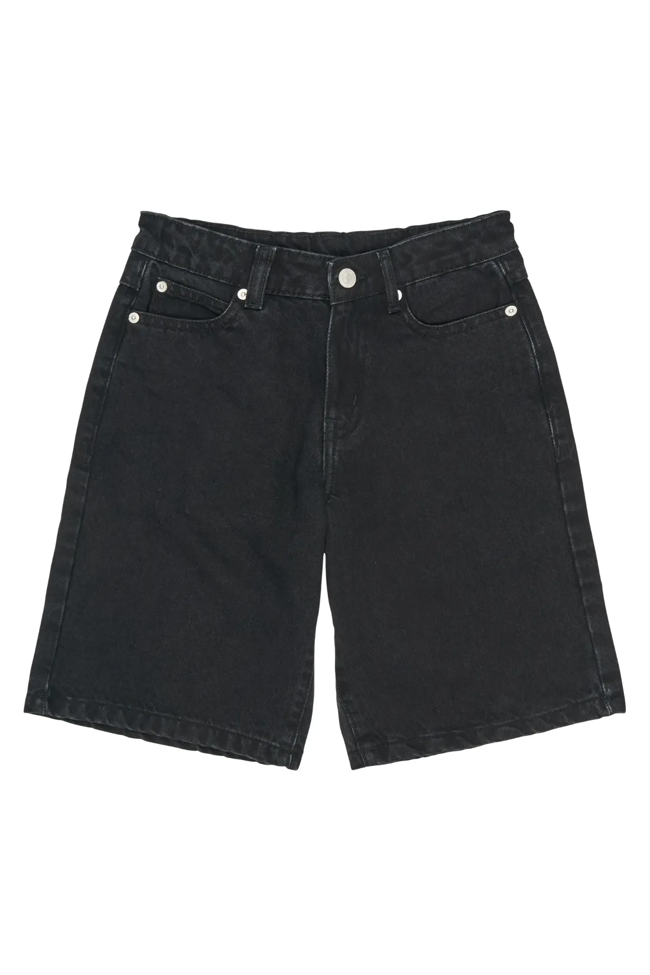 TN 6951 BOYS SHORT BLACK DENIM 6