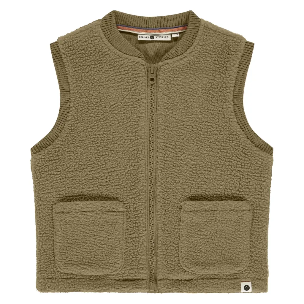 S&S BOYS GILET CAMEL 104 SSA25507571