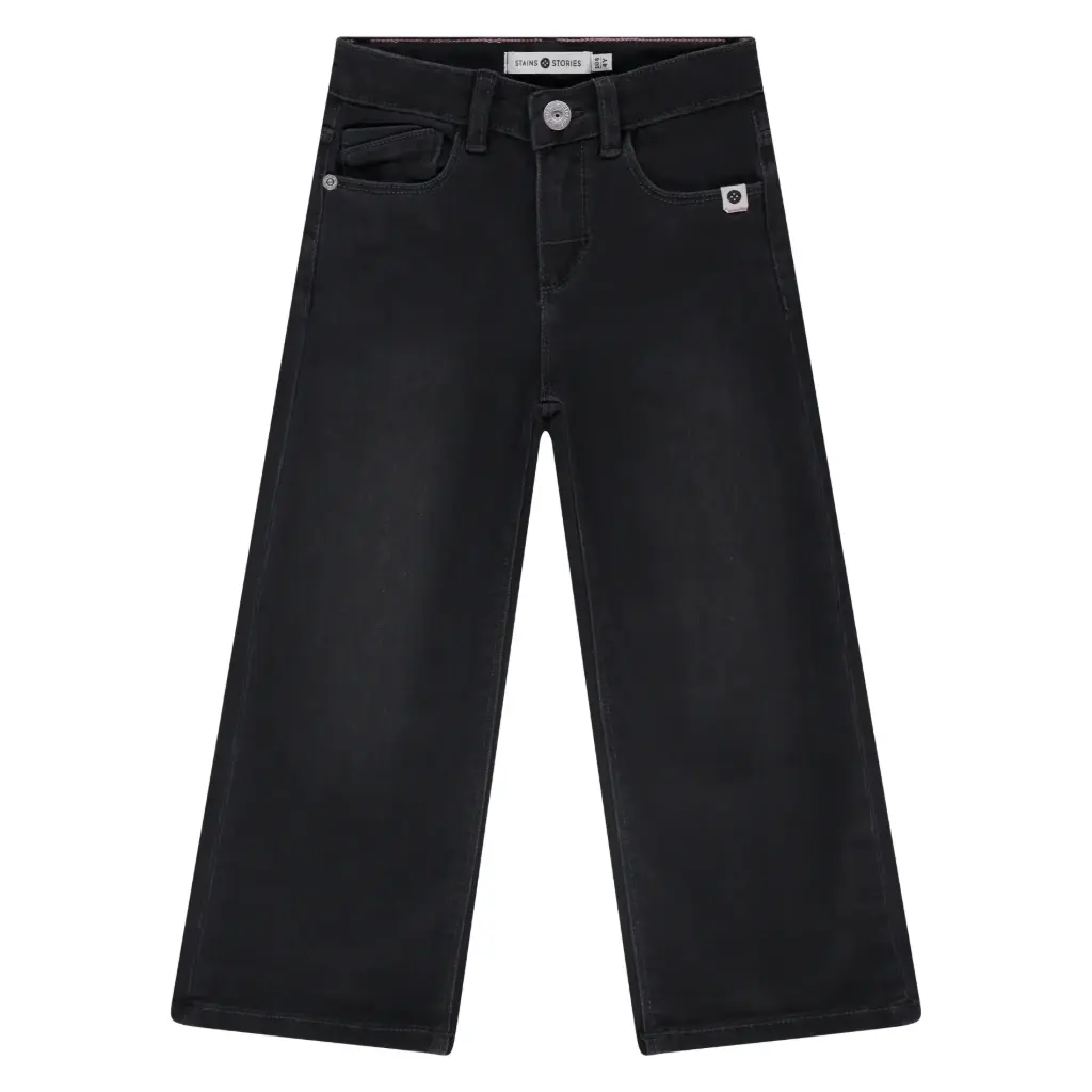 S&S GIRLS JEANS GRIS FONCE 116 SSA25608291