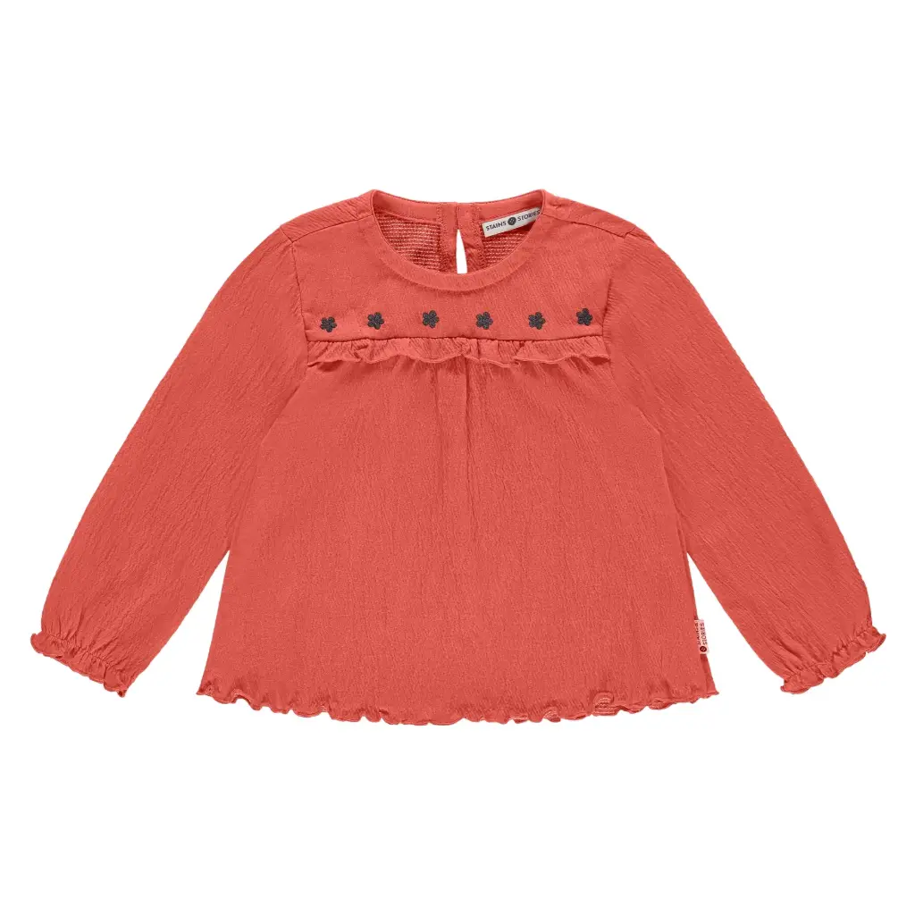 S&S GIRLS T-SHIRT ML CORAIL 110 SSA25408660
