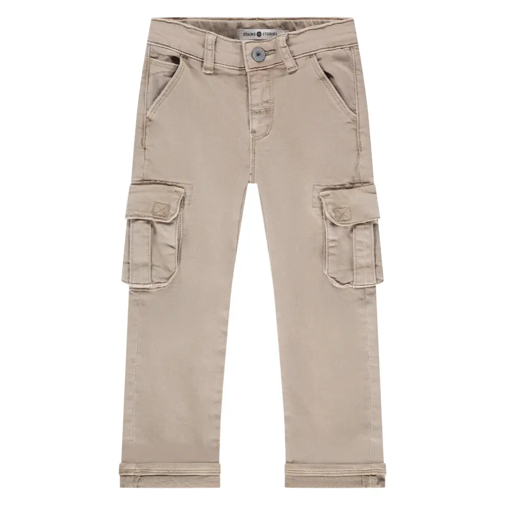 S&S BOYS PANTALON CREME 122 SSA25407255