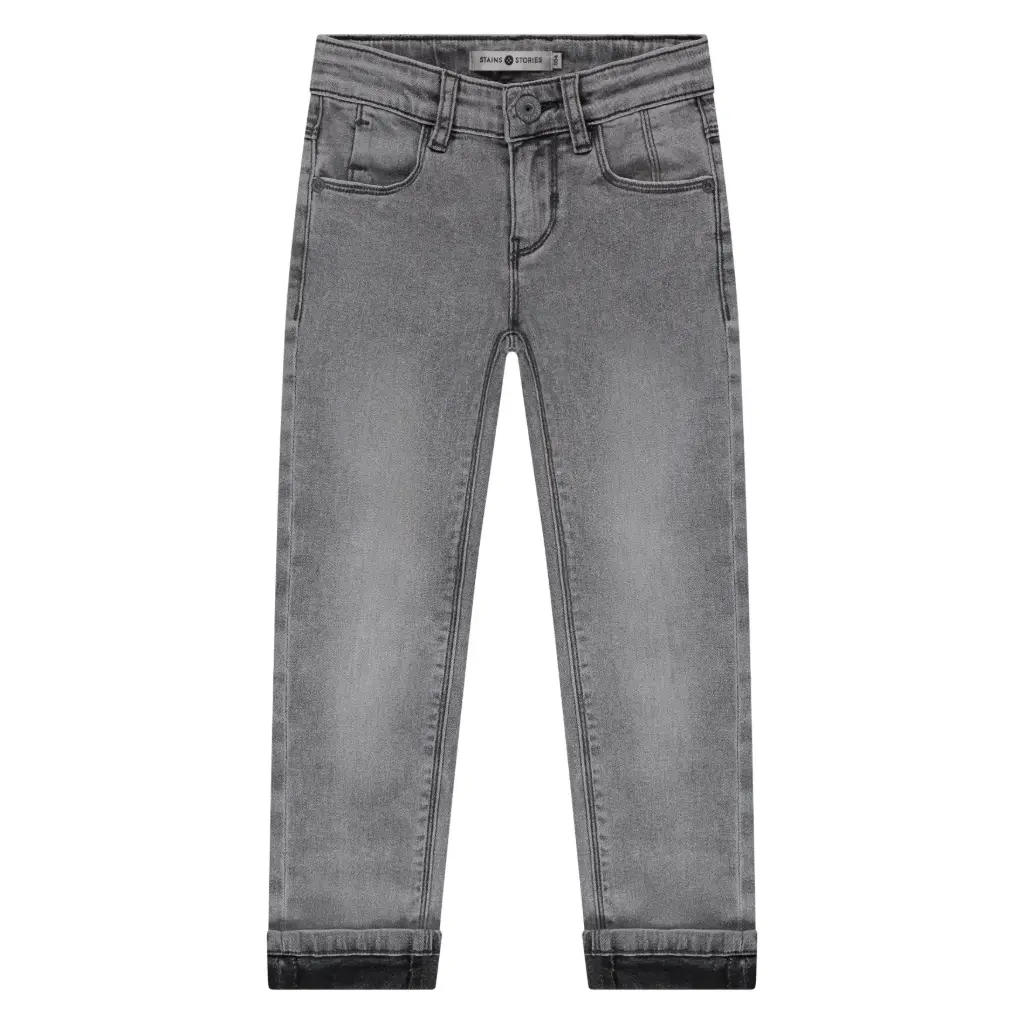 S&S BOYS JEANS GRIS   110 SSA25507275