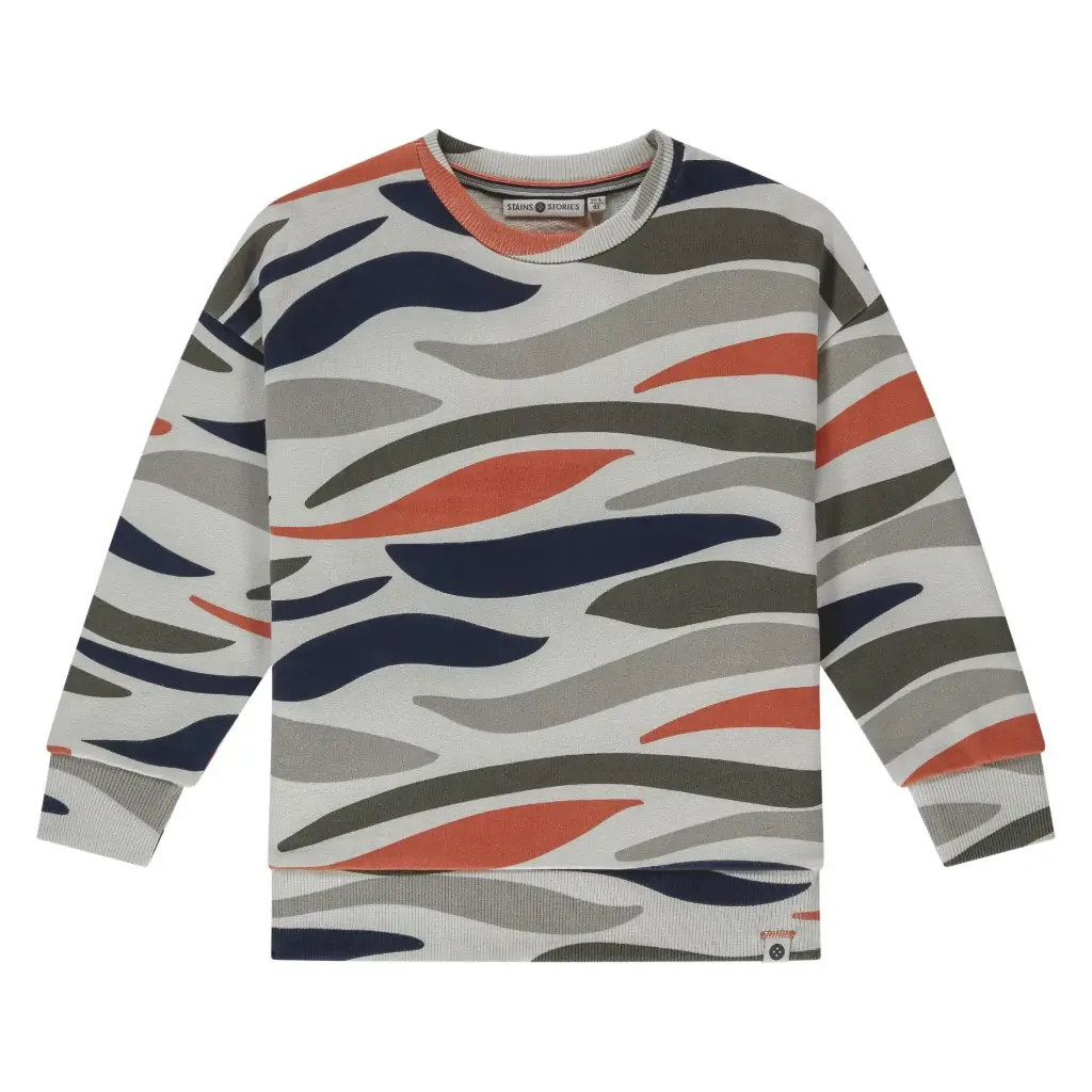 S&S BOYS SWEAT BLANC CASSE 128 SSA25407463