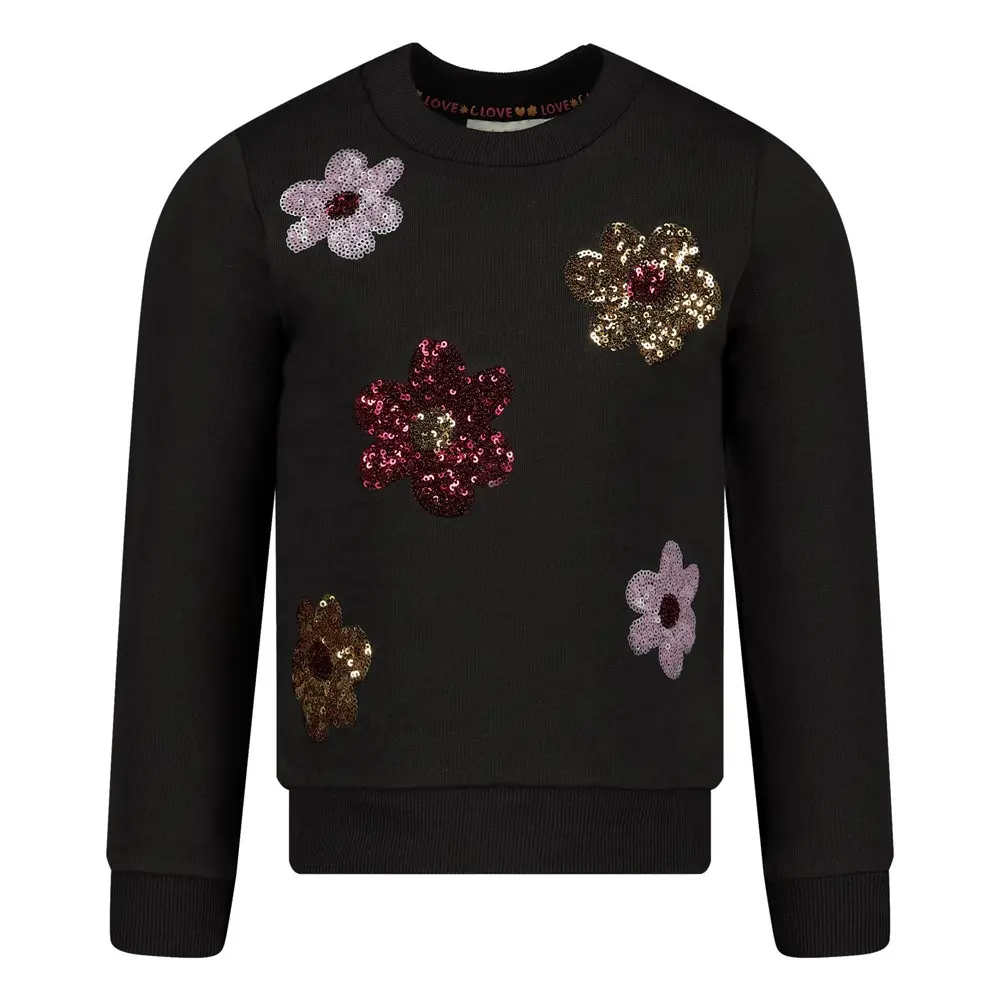 JUBEL SWEAT AOP - SHINE BRIGHT ANTHRA 122 91600453