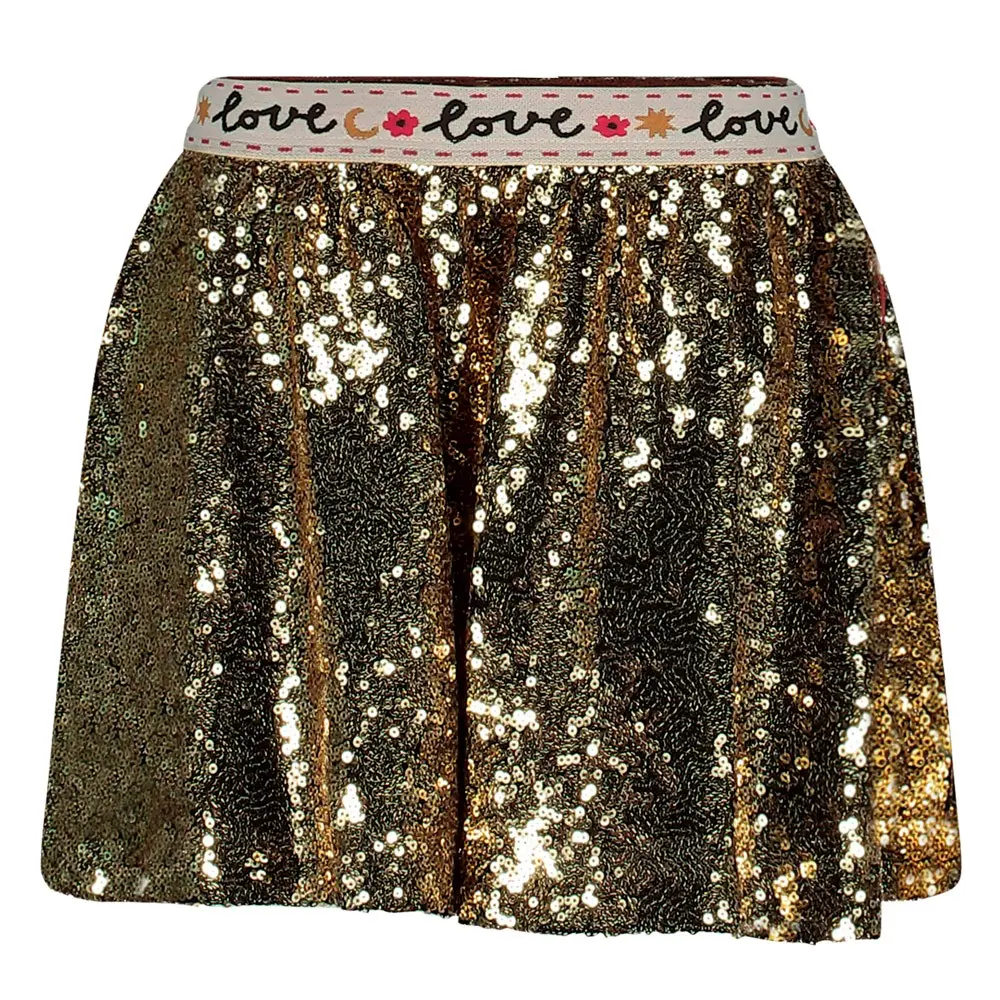 JUBEL JUPE À SEQUINS - SHINE BRIGHT DORÉ 92 90600312