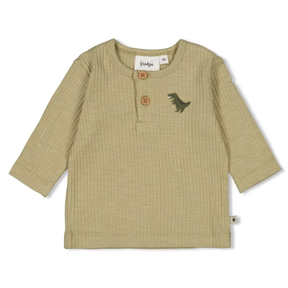 FEETJE - BOYS T-SHIRT ML COTELEE - RAWRSOME VERT 62 51602615