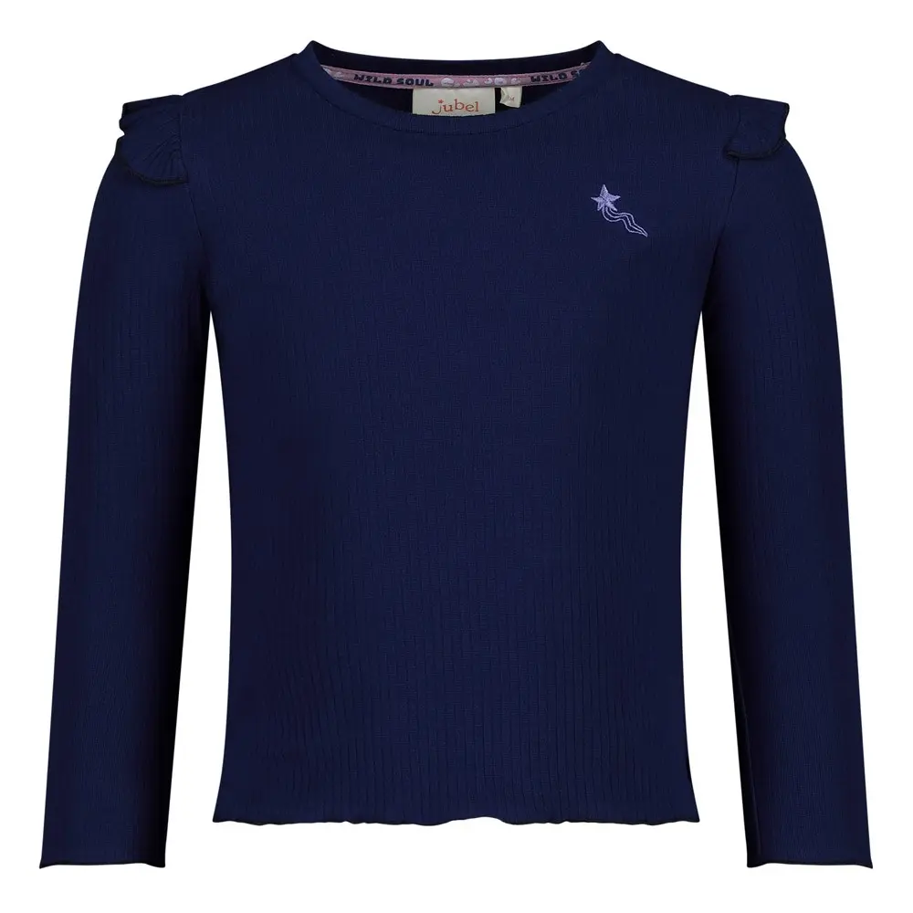 JUBEL T-SHIRT ML COTELEE - WILD SOUL INDIGO 104 91600427