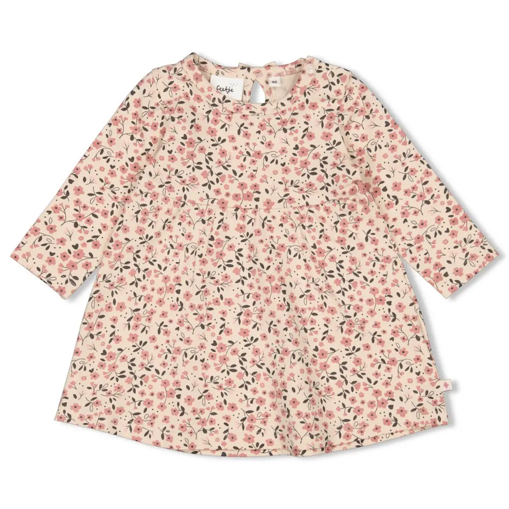 FEETJE - GIRLS ROBE AOP - WOODLAND BLOOM OFFWHITE 80 51400560