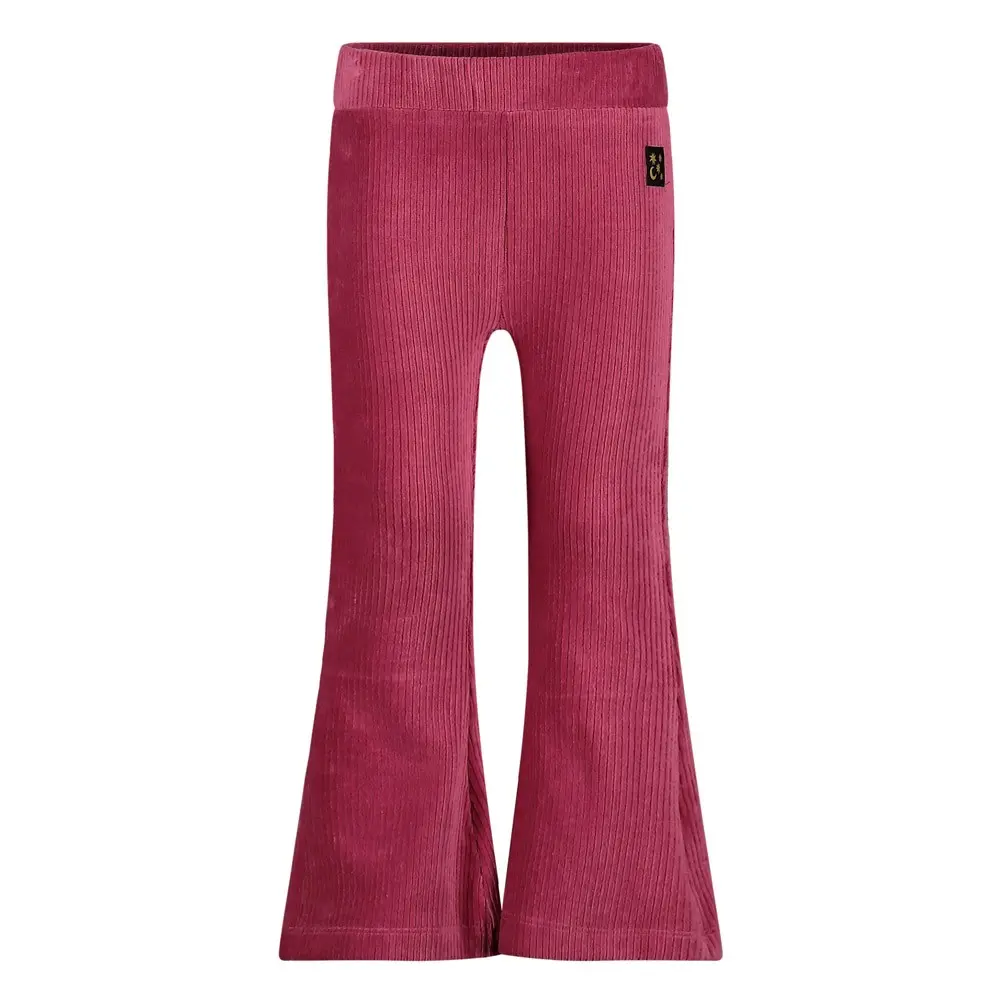 JUBEL PANTALON ÉVASÉ EN VELOURS - SHINE BRIGHT VIOLET 140 92200489