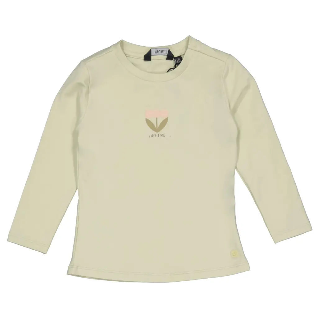 QPI GIRLS T-SHIRT ML LIGHT GREEN 86 QW251IMANI