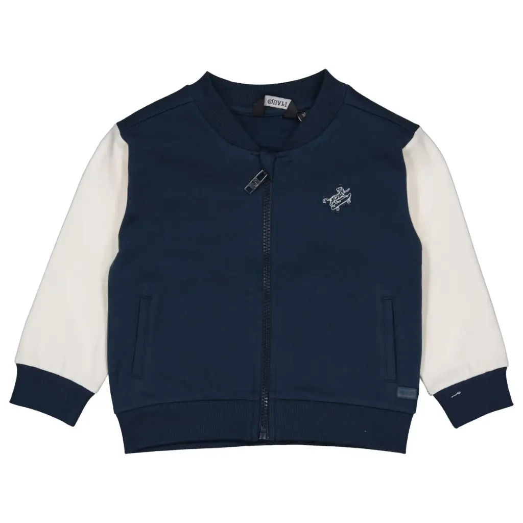 QPI BOYS GILET BLEU FONCE 80 QW251ISAAC