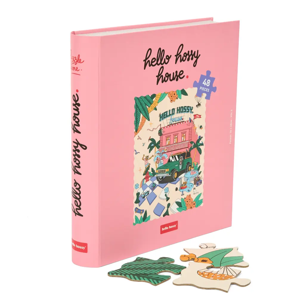 PUZZLE HELLO HOSSY HOUSE - 48P