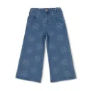 JUBEL JEANS FLEURS WIDE LEG AOP - ROLLING INTO SPRING 122