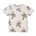 STURDY T-SHIRT BLANC KC AOP - RUN THE DAY 140